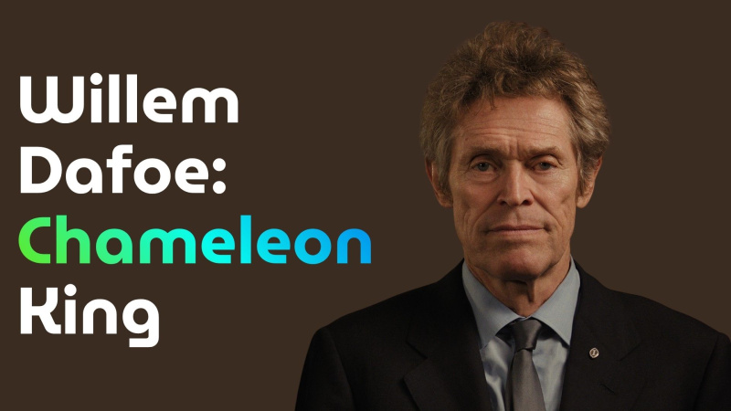 A Tribute to Willem Dafoe and Nearly 50 Years of Remarkable Transformations